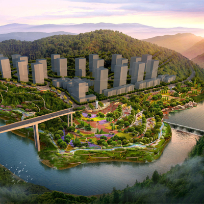 重庆市忠县鸣玉溪公园景观规划方案设计
